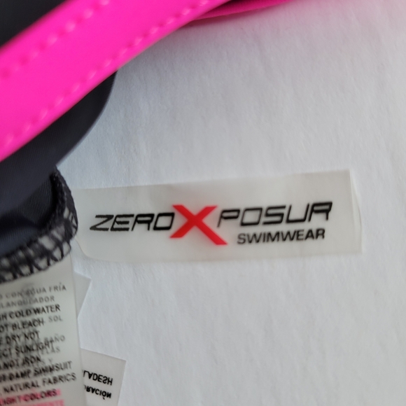 ZeroXposur Floral Big Girls One Piece - Picture 4 of 7